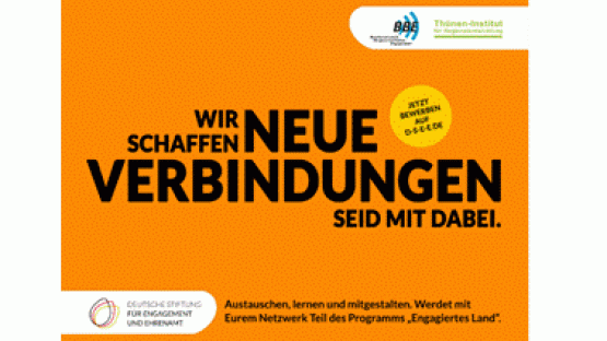 DSEE Programm “Engagiertes Land” geht in die nächste Runde
