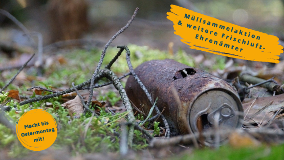 Jetzt an der frischen Luft aktiv werden und der Umwelt helfen
