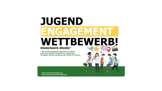 Nominierung oder Bewerbung für Jugend-Engagement-Wettbewerb

